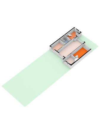 Floorplan - Sluisweg 56, 3751 BP Bunschoten-Spakenburg